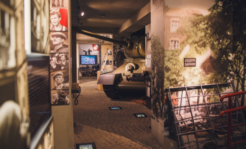 Fragment ekspozycji w Muzeum Powstania Poznańskiego