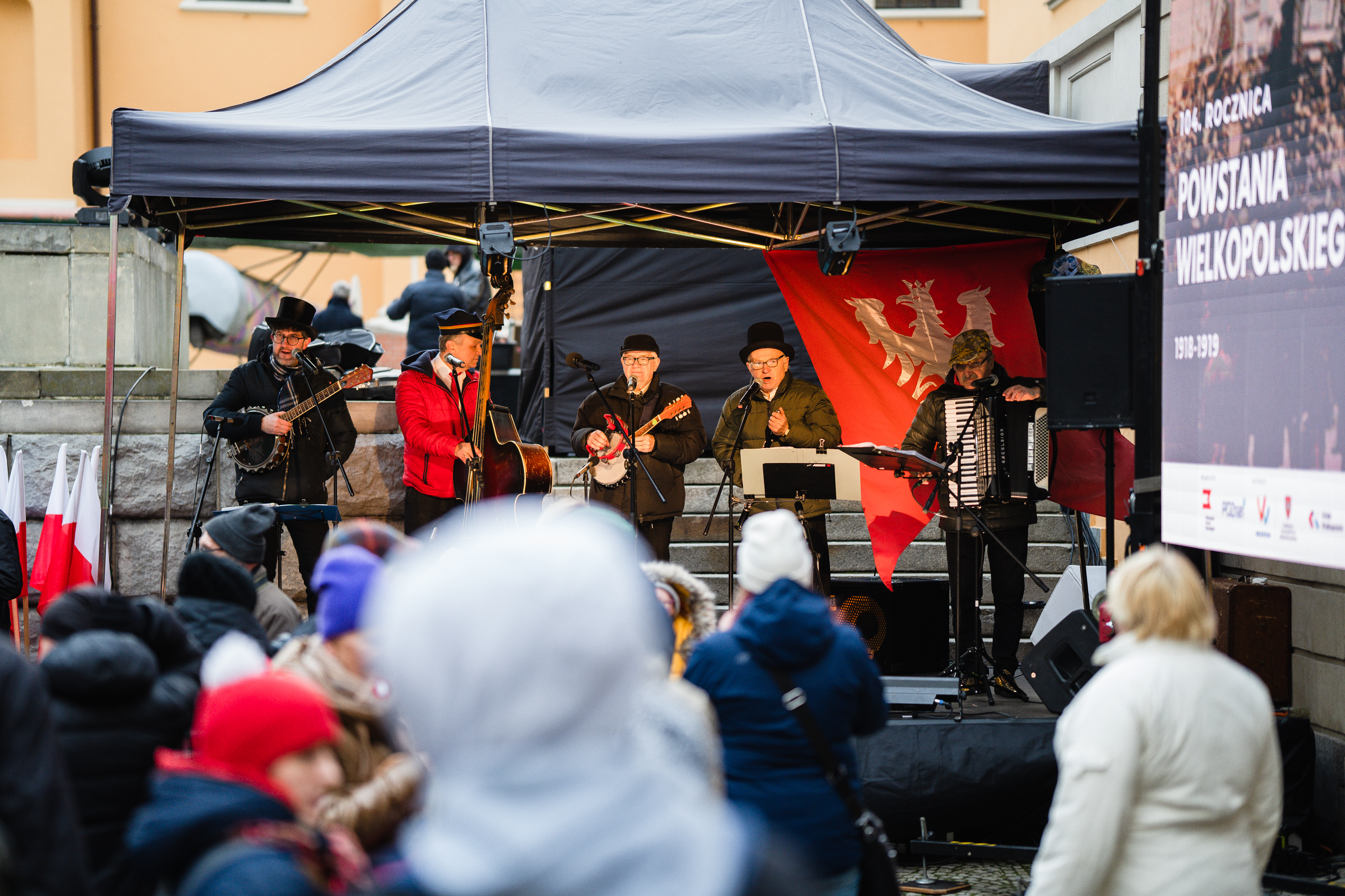 koncert podczas 104 rocznicy Powstania Wielkopolskiego