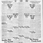 Prasa "Hickory Daily Record" z 1 stycznia 1919, "After Hard Fighting Poles Secure Mastery of Posen", Biblioteka Kongresu USA
