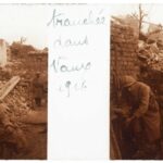 Zdjęcie transzei, Verdun 1916, La Contemporaine Library