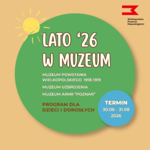 Okładka ulotki Lato w Muzeum